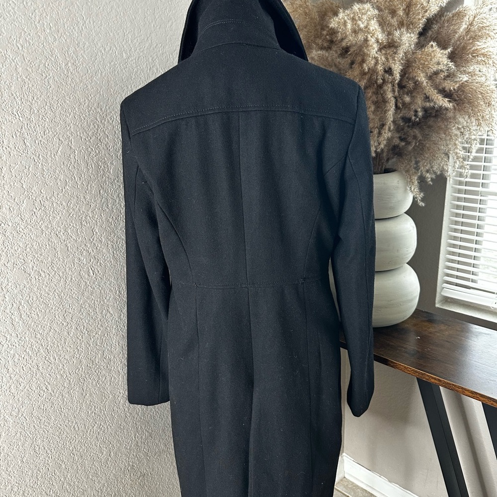 Kenneth Cole Women's Black Coat Size 12 - Picture 5 of 8